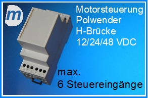 Motorsteuerung, H-Brcke 24 VDC